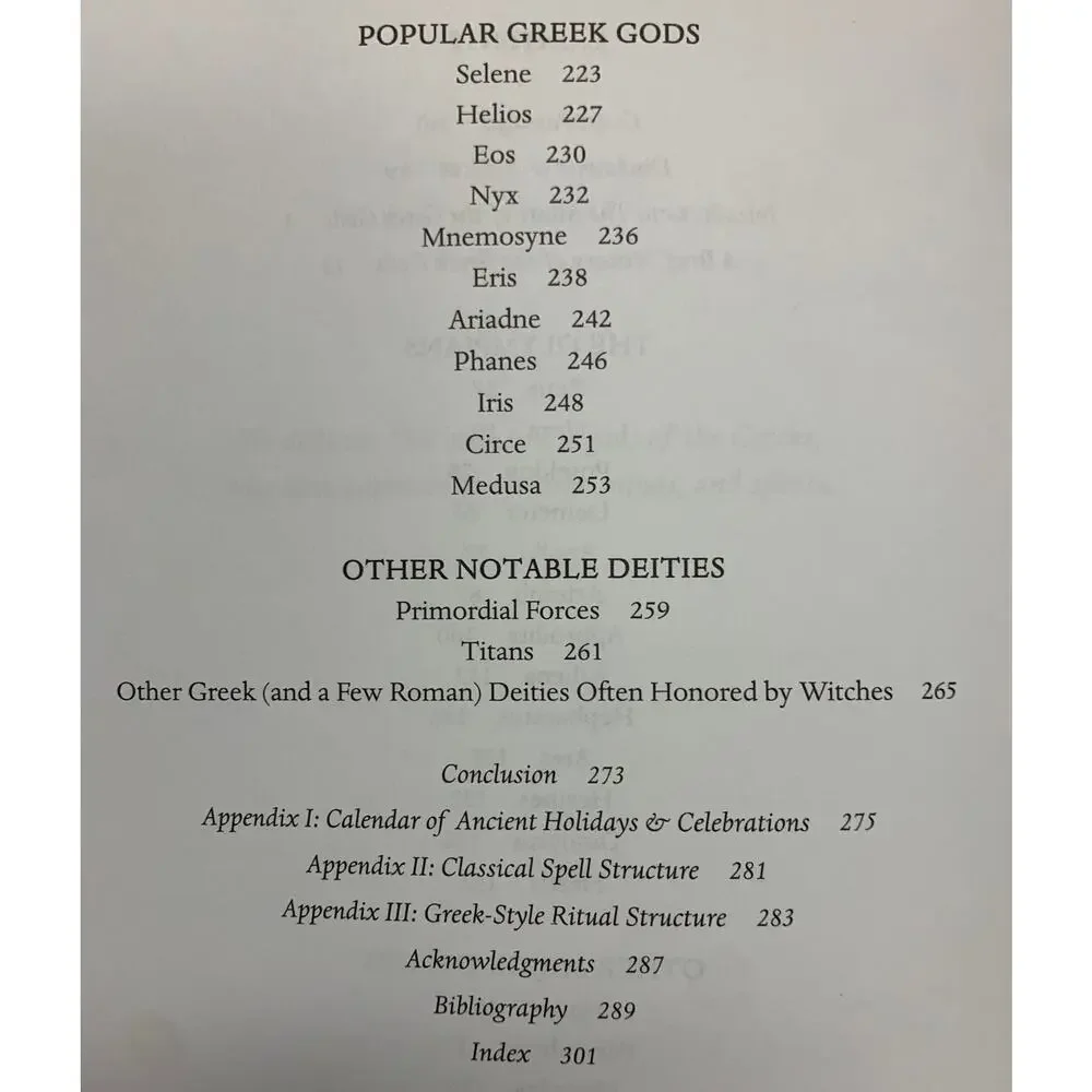 Modern Witchcraft with the Greek Gods: History, Insights & Magickal Practice